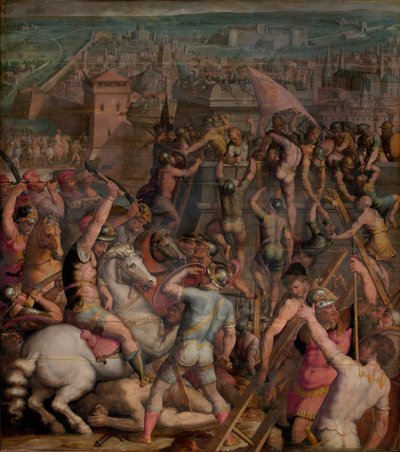 Dobytí Milána, 1555-1562 od Giorgio Vasari
