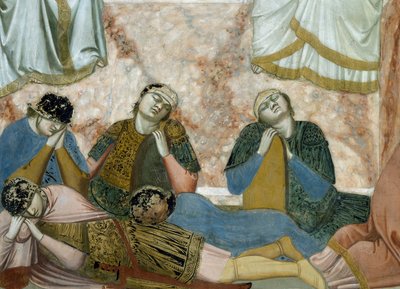 Vzkříšení Krista, detail ze života a umučení Krista, Giotto od Giotto (c.1266 1337)