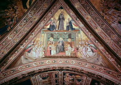 Alegorie poslušnosti (Fresco od Giotto (c.1266-1337)