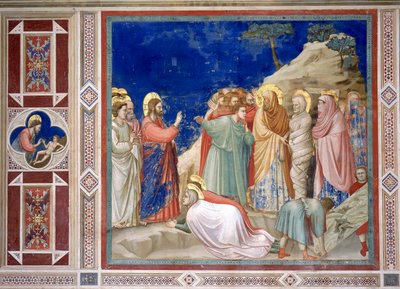 Vzkříšení Lazara od Giotto (c.1266-1337)