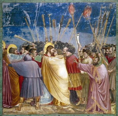 Zrada Krista od Giotto (c.1266-1337)