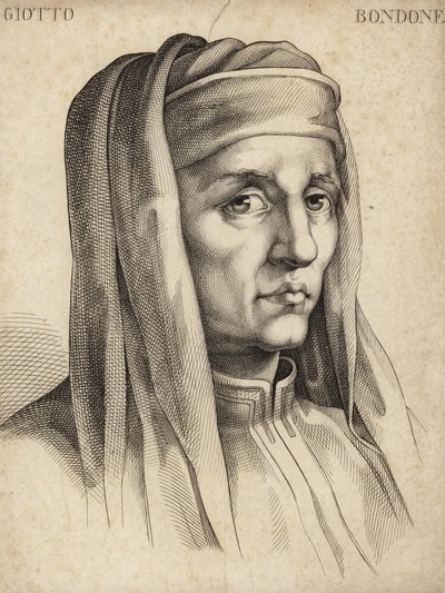 Giotto di Bondone , italský malíř a architekt od Giotto di Bondone
