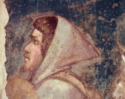 Hlava pastýře od Giotto di Bondone