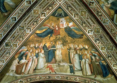 Mystický sňatek svatého Františka se svatou chudobou od Giotto di Bondone school of Giotto di Bondone school of