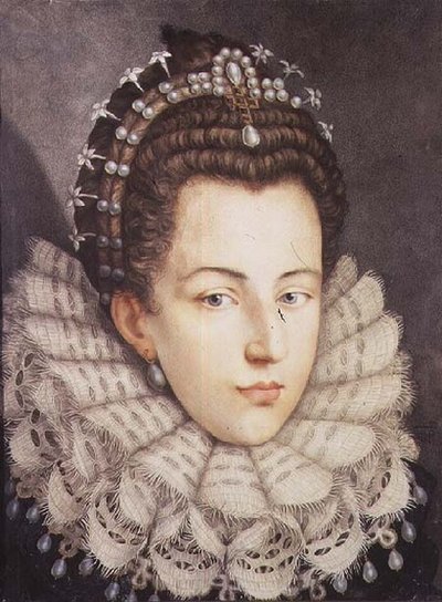 Kateřina Rakouská, vévodkyně savojská, manželka Karla Emanuela I. (r. 1580-1630) od Giovanna Garzoni