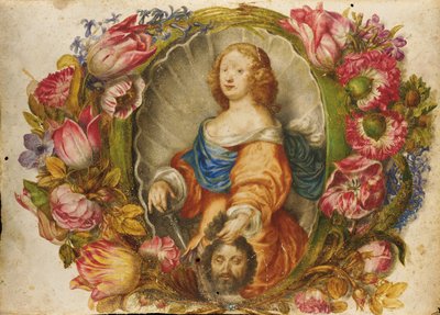 Portrét velkovévodkyně Vittoria della Rovere jako Judith od Giovanna Garzoni