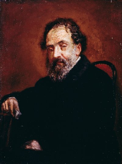 Portrét malíře Enrica Carla Augusta Scuriho (Bergamo od Giovanni Carnovali