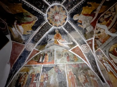 Fresky v kapli Annonciade, Tende kolem roku 1470 (freska) od Giovanni (attr. to) Baleison