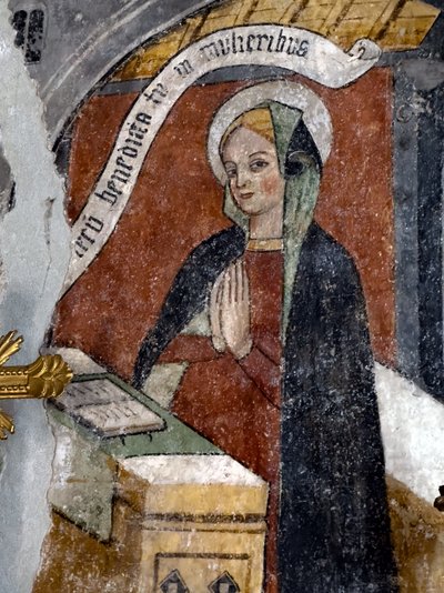 Fresky v kapli Annonciade, kolem roku 1470 (freska) od Giovanni (attr. to) Baleison