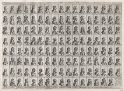 Zrcadlo římské velkoleposti: Portréty císařů od Julia Caesara po Rudolfa II..., 1582. od Giovanni Ambrogio Brambilla