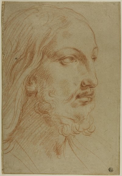 Hlava Krista od Giovanni Andrea Sirani