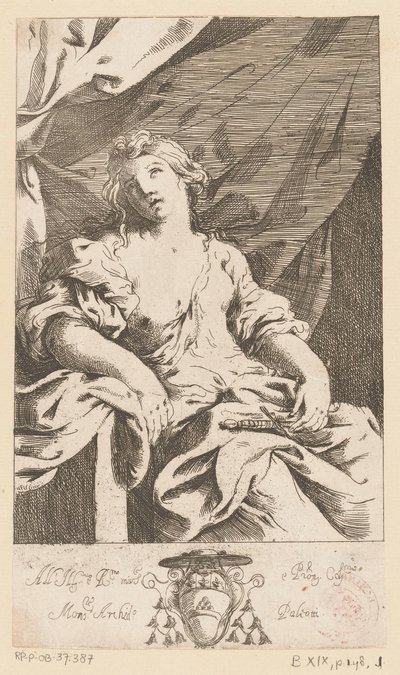 Lukrécie od Giovanni Andrea Sirani