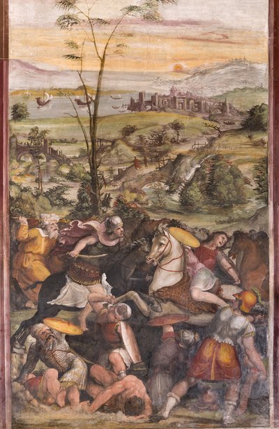 Bitva u Issu od Giovanni Antonio Bazzi Sodoma