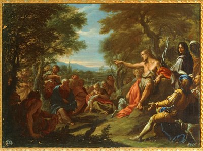 Kázání svatého Jana (obraz) od Giovanni Antonio Bazzi Sodoma