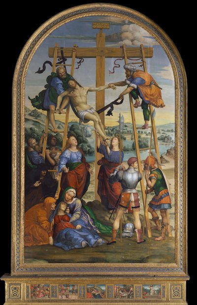 Sestavení Krista z kříže od Giovanni Antonio Bazzi Sodoma