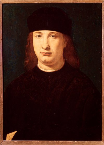 Portrét italského básníka Girolama Casia (olej na dřevě, cca 1500-1520) od Giovanni Antonio Boltraffio