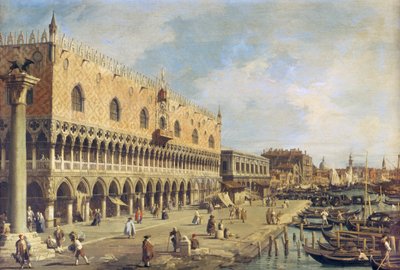 Riva degli Schiavoni, Benátky od Giovanni Antonio Canal