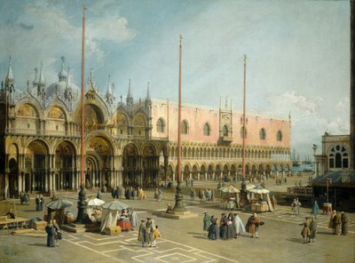 Náměstí svatého Marka, Benátky, 1742-44 od Giovanni Antonio Canal