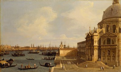 Benátky: Santa Maria della Salute, asi 1740 od Giovanni Antonio Canal
