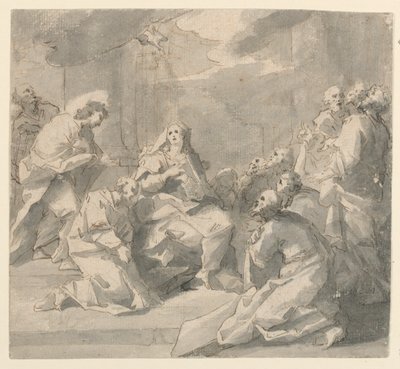 letnice od Giovanni Antonio Pellegrini