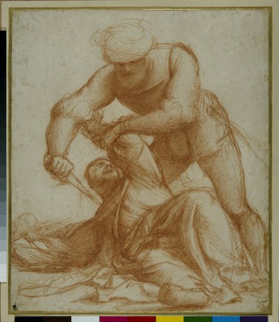 Studie o mučednictví svatého Petra mučedníka od Giovanni Antonio Pordenone