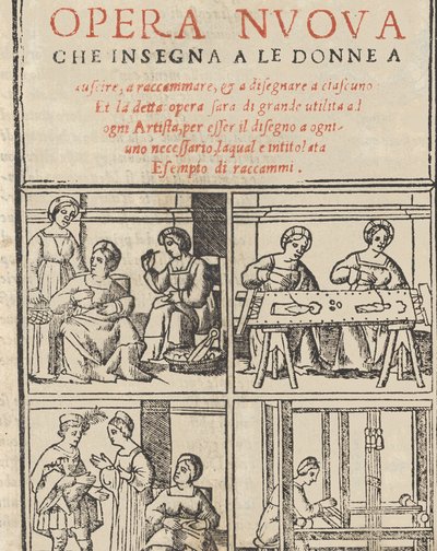 Příklad recammi, 1530. od Giovanni Antonio Tagliente