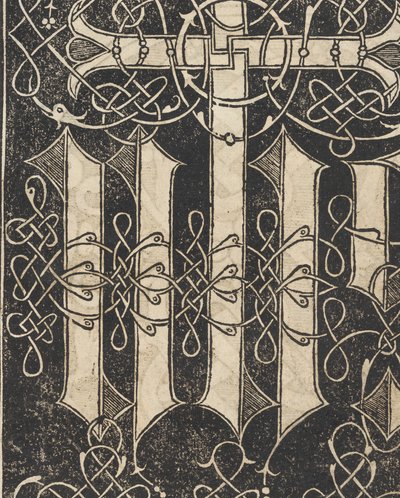 Příklad recammi, strana 17 recto, 1530. od Giovanni Antonio Tagliente