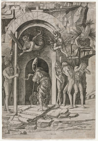 Sestup do limba, c. 1490-1500. od Giovanni Antonio da Brescia