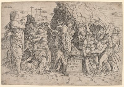 Pohřbení od Giovanni Antonio da Brescia
