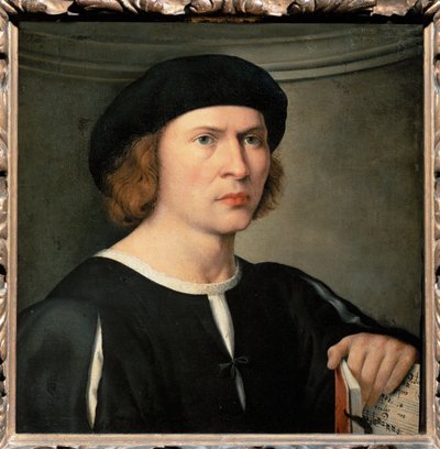 Hudebník (malba na plátně) od Giovanni Antonio de