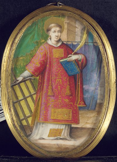 Svatý Vavřinec od Giovanni B. Castello
