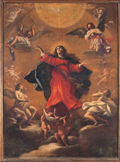 Madona ve slávě od Giovanni Baglione