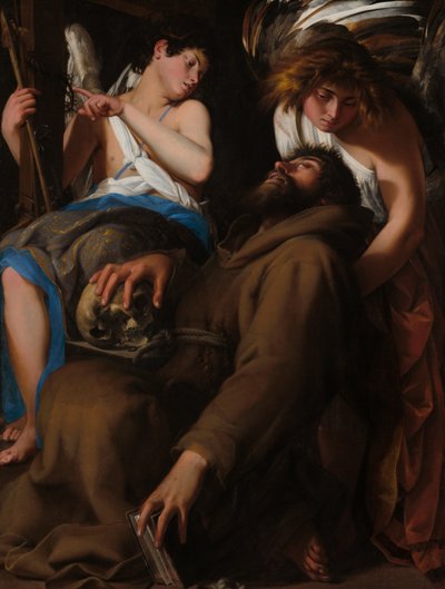 Extáze svatého Františka od Giovanni Baglione