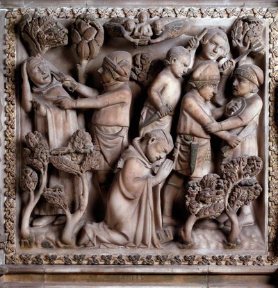 Představení mučedníka Petra z Verony od Giovanni Balduccio