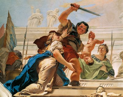 Šalamounův soud od Giovanni Battista Tiepolo