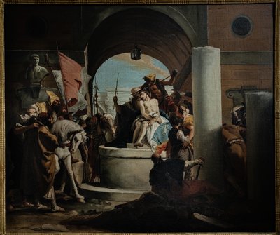 Kopie Trnové koruny, polovina 18. století (olej na plátně) od Giovanni Battista (1696 1770) (workshop of) Tiepolo
