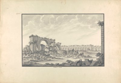 Ruiny v Troye od Giovanni Battista Borra