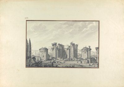 Bazilika v Pergamonu od Giovanni Battista Borra