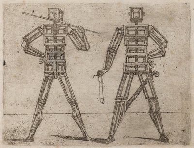 Z "Bizzarie di different Figures" od Giovanni Battista Bracelli