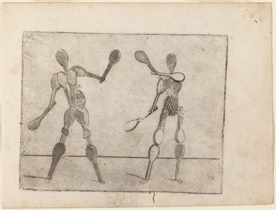 Z "Bizzarie di different Figures" od Giovanni Battista Bracelli
