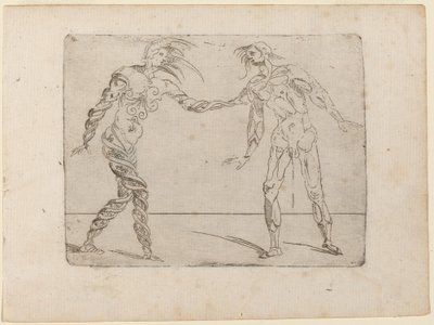 Z "Bizzarie di different Figures" od Giovanni Battista Bracelli