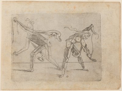 Z "Bizzarie di different Figures" od Giovanni Battista Bracelli