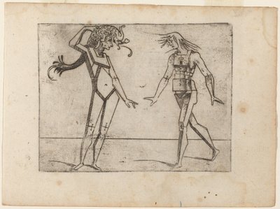 Z "Bizzarie di different Figures" od Giovanni Battista Bracelli