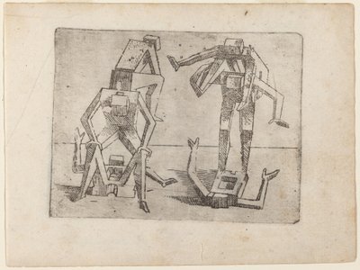 Z "Bizzarie di different Figures" od Giovanni Battista Bracelli