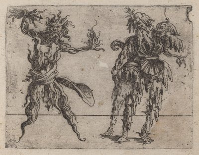 Z "Bizzarie di different Figures" od Giovanni Battista Bracelli