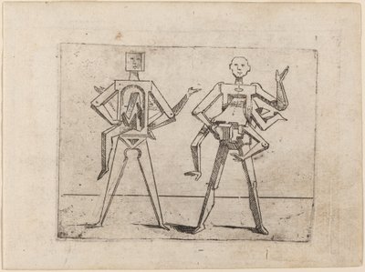 Z "Bizzarie di different Figures" od Giovanni Battista Bracelli