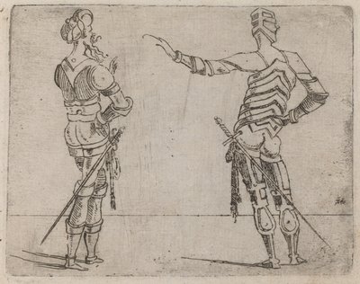 Z "Bizzarie di different Figures" od Giovanni Battista Bracelli