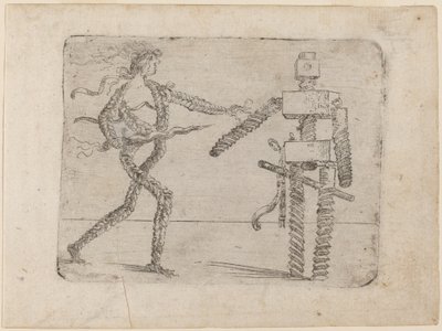 Z "Bizzarie di different Figures" od Giovanni Battista Bracelli