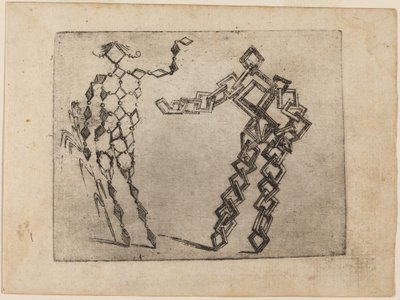 Z "Bizzarie di different Figures" od Giovanni Battista Bracelli