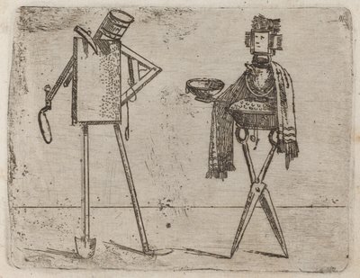 Z "Bizzarie di different Figures" od Giovanni Battista Bracelli
